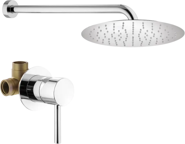 Душевой комплект Plumberia Selection Ixo KITXO01CRKING С ВНУТРЕННЕЙ ЧАСТЬЮ, хром Sancos — Оригинал