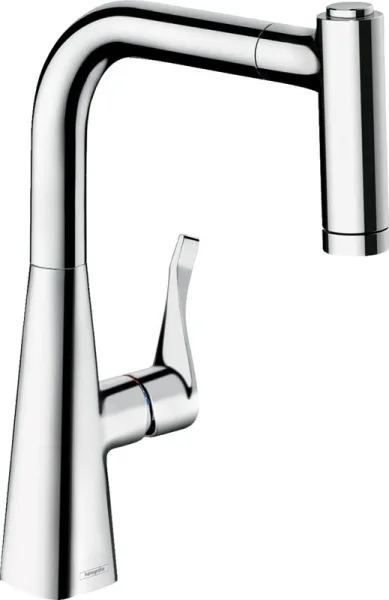 Смеситель для кухни Hansgrohe Metris M71 73800000 хром Sancos — Оригинал