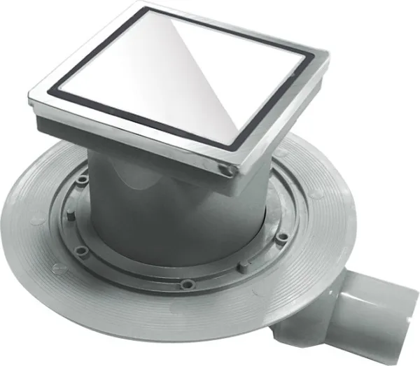 Душевой трап Pestan Confluo Standard White Glass 1, 15x15 Sancos — Оригинал