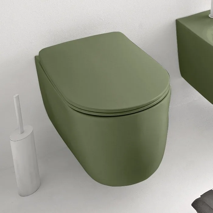 Чаша для унитаза подвесного Kerasan Nolita 531411 verde Sancos — официальный сайт