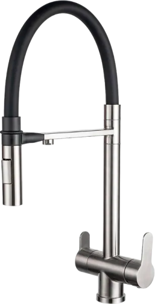 Смеситель для кухни Zorg Sanitary SZR-3030 хром Sancos — Оригинал