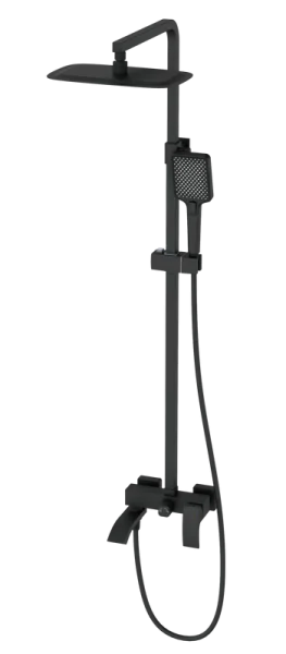 Душевая стойка Wonzon & Woghand FIT WW-88739009-MB, матовая черная Sancos — Оригинал