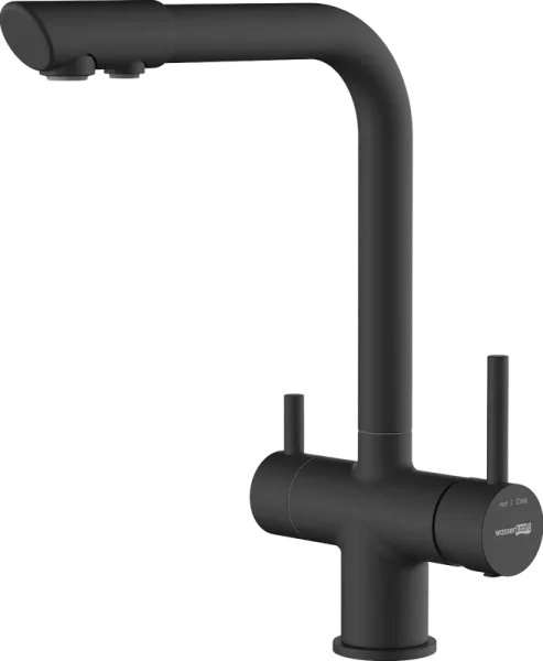 Смеситель для кухни Wasserkraft A8367 черный матовый Sancos — Оригинал