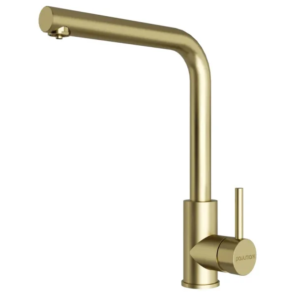 Смеситель для кухни Paulmark Twin Twin Tw213622-LG светлое золото Sancos — Оригинал