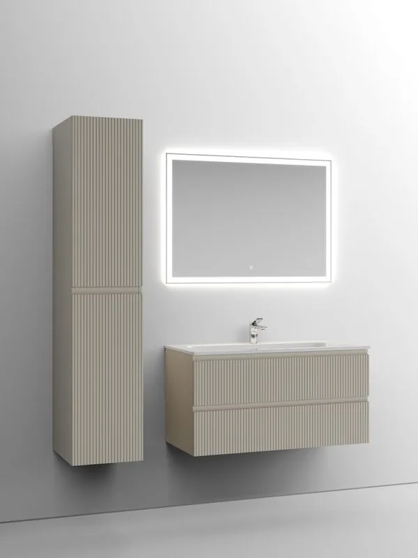 Тумба под раковину Sancos Snob T 100 подвесная Beige soft (капучино), SNT100CE Sancos — официальный сайт