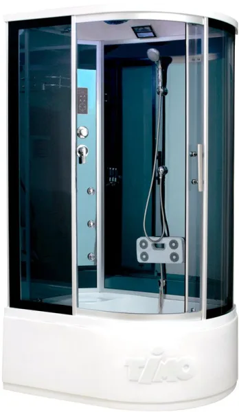 Душевая кабина Timo Standart T-1110 L, с высоким поддоном, с сиденьем Sancos — Оригинал