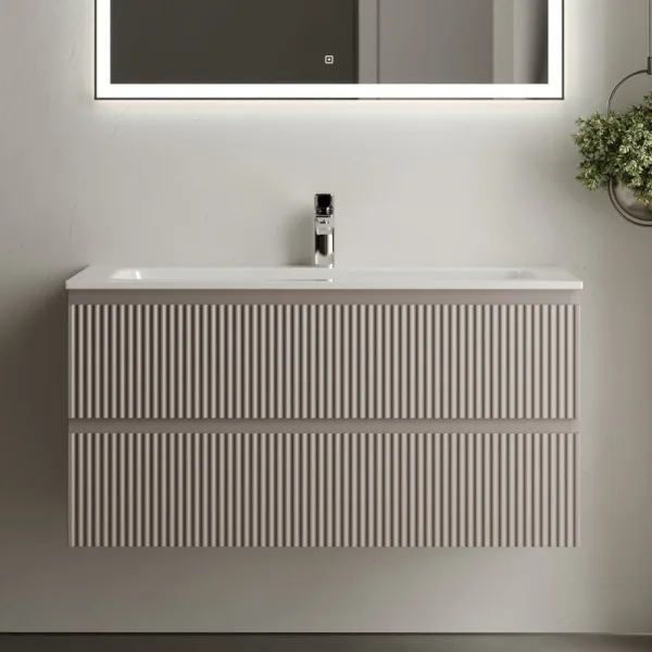 Тумба с раковиной Sancos Snob R 100 см, doha soft Sancos — Оригинал