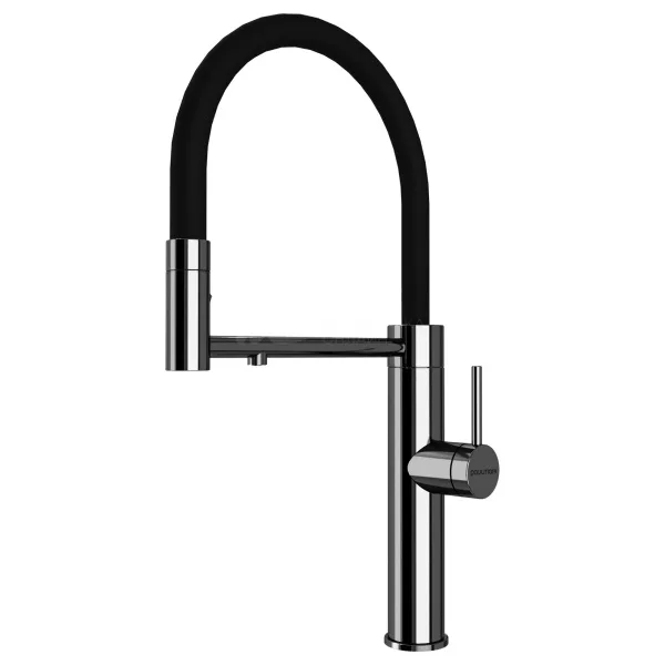 Смеситель для кухни Paulmark Ganymede Ga213199-CR с гибким изливом, хром Sancos — Оригинал