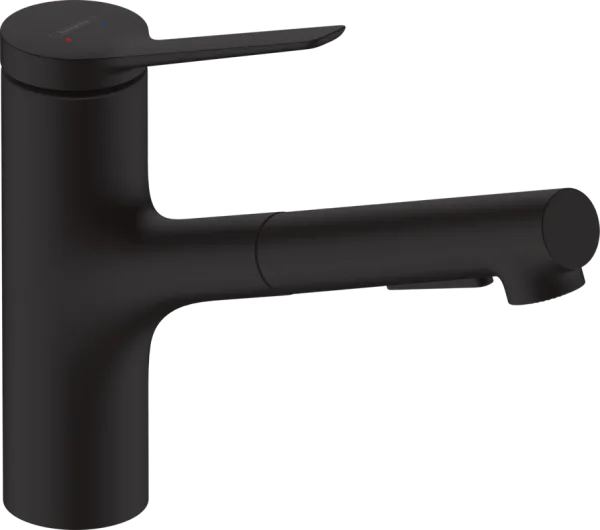 Смеситель для кухни Hansgrohe Zesis M33 74800670 черный матовый Sancos — Оригинал