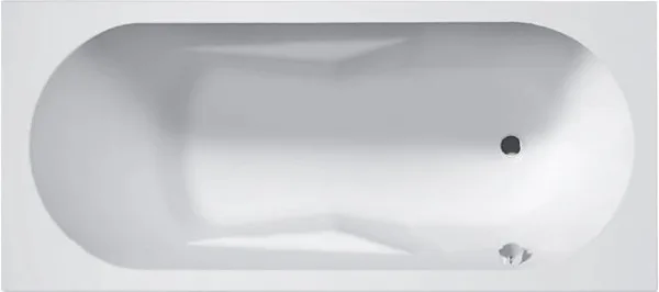 Акриловая ванна Riho Bathtubs Lazy B079001005 R без опоры 170x75 см, правая, пристенная, eurowhite Sancos — Оригинал