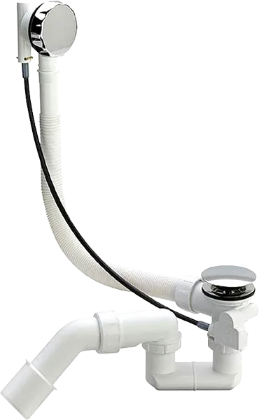 Слив-перелив VitrA Syphon 59970013000, полуавтомат хром Sancos — Оригинал