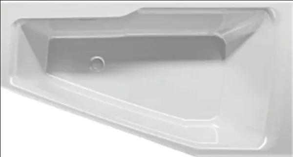 Акриловая ванна Riho Rething Space B114001005 L без опоры 170x90 см, угловая, левая, встраиваемая Sancos — Оригинал