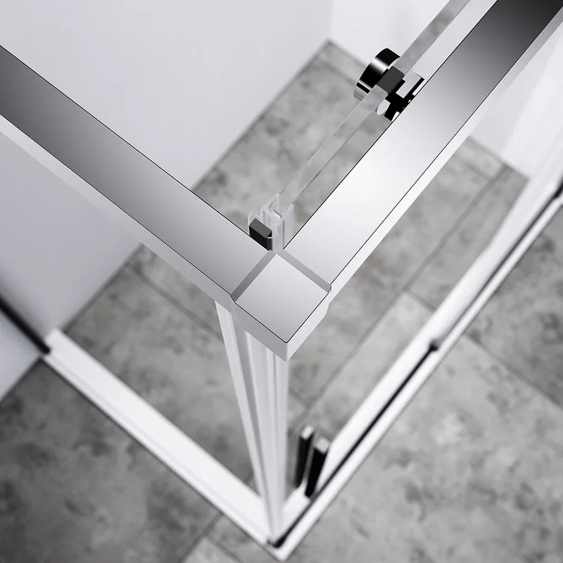 Душевой уголок Vincea Slim-N VSR-4SN9012CL 120х90 см, профиль хром Sancos — официальный сайт