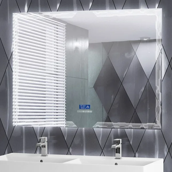 Зеркало Cezares 120х90 с LED-подсветкой, с антизапотевателем Sancos — Оригинал