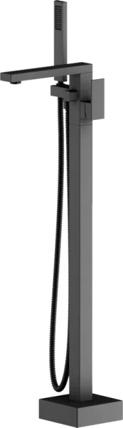 Напольный смеситель для ванны с душем Timo Selene 2200/03Y-CR, черный Sancos — Оригинал