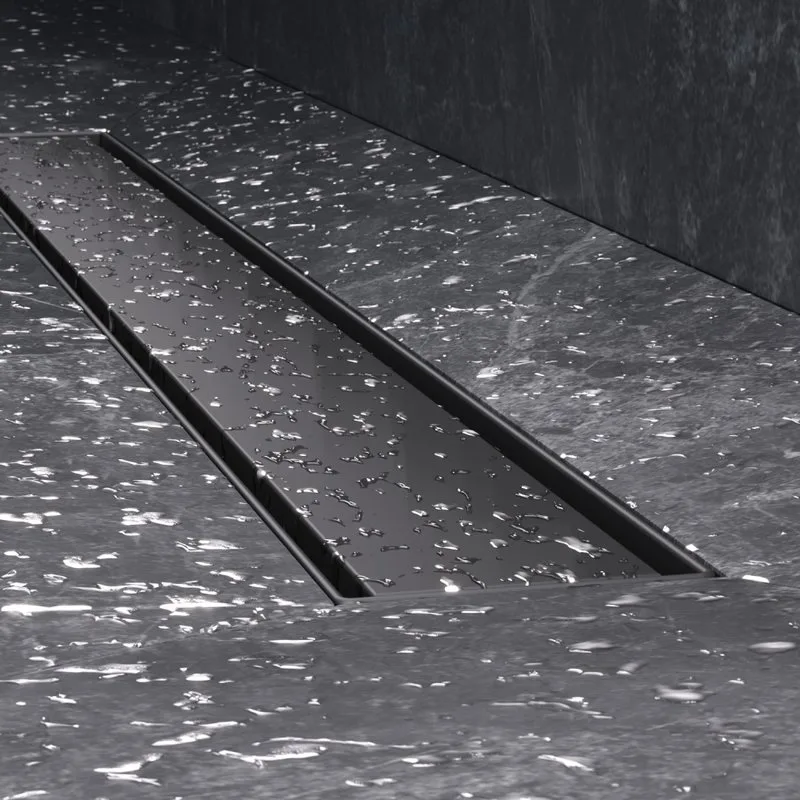Душевой трап (лоток) AM.PM MasterFlow Tile 70 см, черный матовый Sancos — официальный сайт