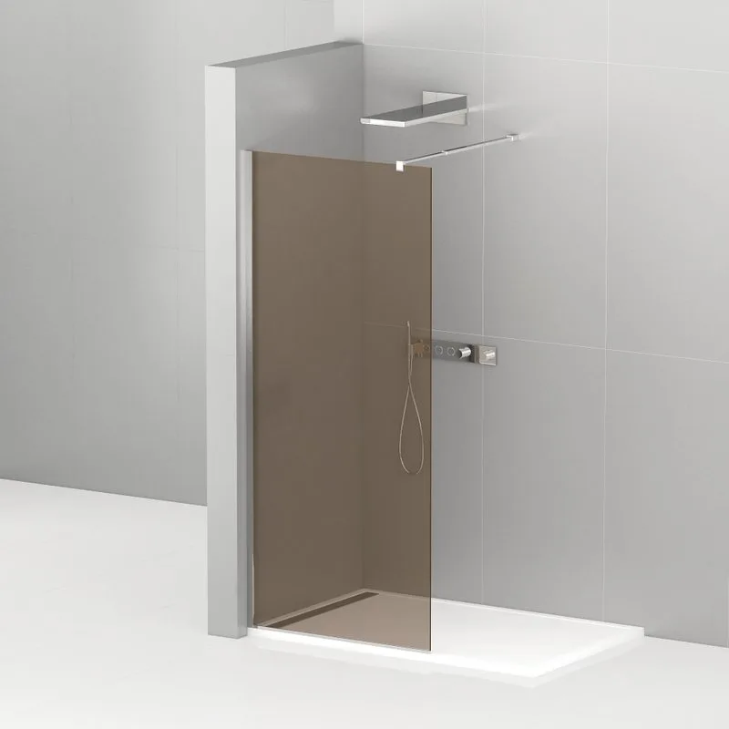 Душевая перегородка Cezares Liberta -L-1-120-BR-Cr Sancos — официальный сайт