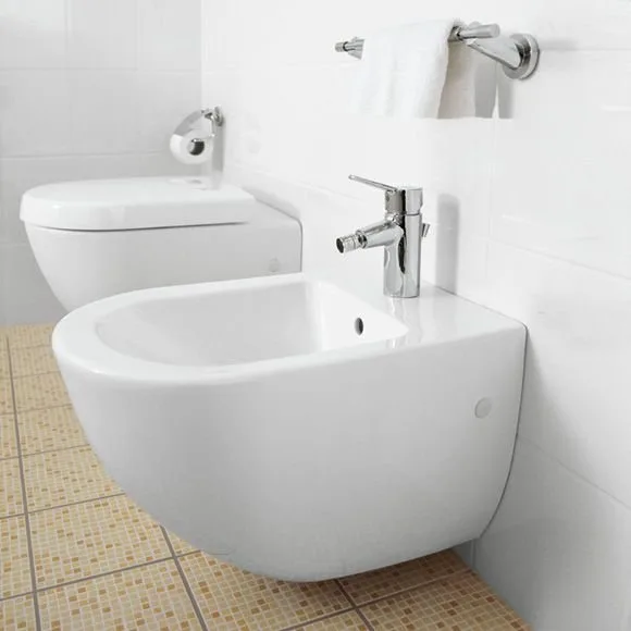 Биде подвесное Villeroy & Boch Subway 2.0 5400 00R1 alpin, Сeramicplus Sancos — официальный сайт