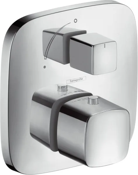Термостатический смеситель встраиваемый Hansgrohe PuraVida 15775000, для ванны с душем Sancos — Оригинал