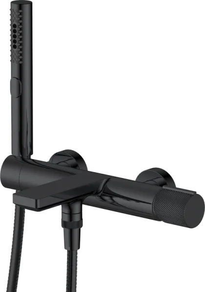 Смеситель для ванны с душем Allen Brau Liberty 5.33006-31, матовый черный Sancos — Оригинал