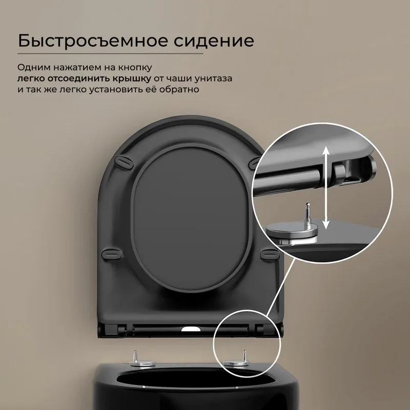 Унитаз подвесной Ceramicanova UP Rimless CN4007MB Sancos — официальный сайт
