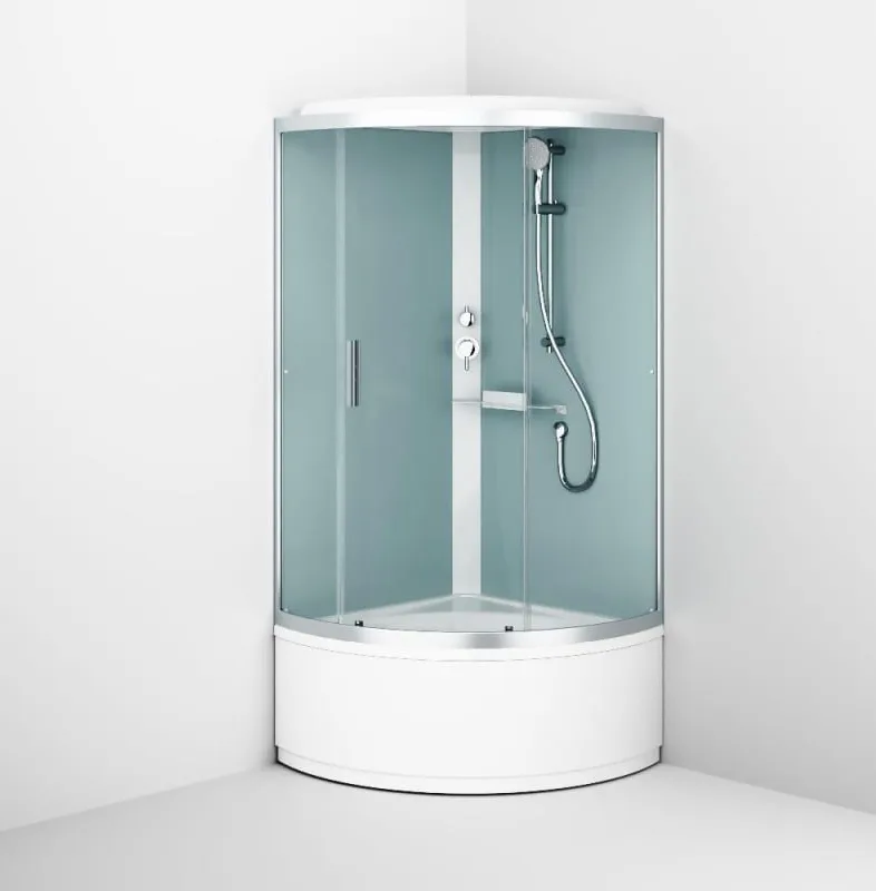 Душевая кабина AM.PM X-Joy W88C-401A-090WT, с крышей, белый Sancos — официальный сайт