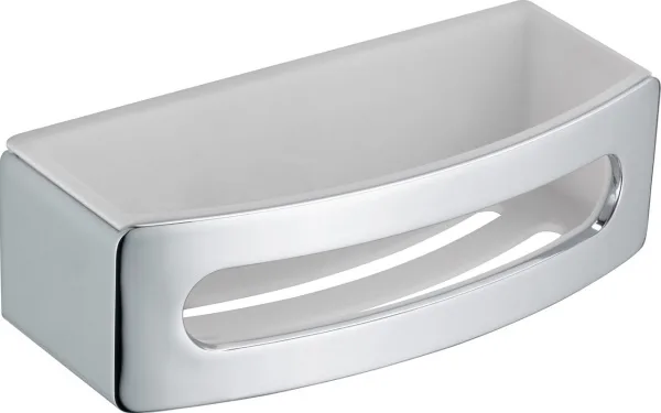 Полка Keuco Elegance new 11658 хром, белая Sancos — Оригинал