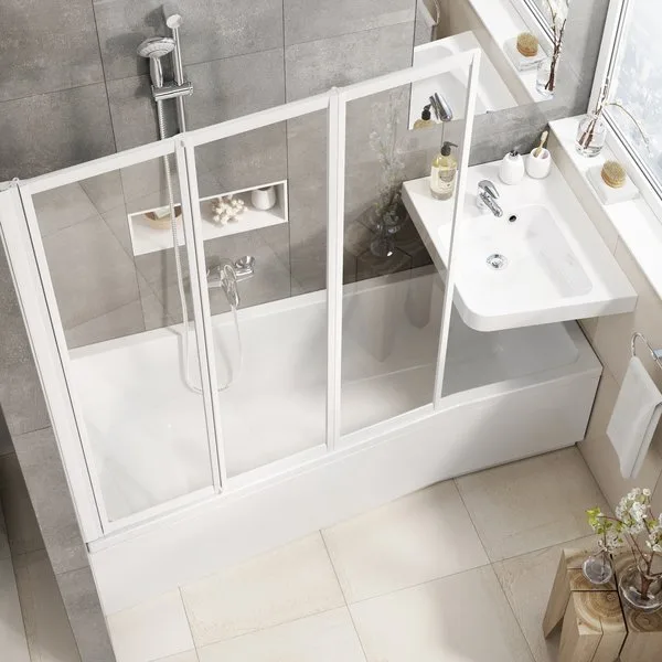 Экран Ravak BeHappy II 160 R Sancos — официальный сайт