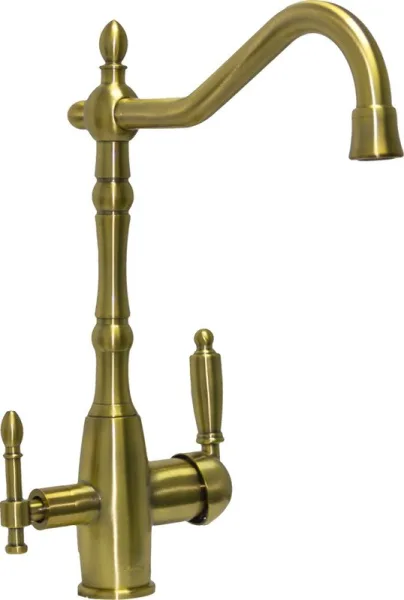 Смеситель для кухни Seaman Barcelone SSL-5387 antique gold Sancos — Оригинал