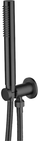 Душевой гарнитур Allen Brau Priority 5.31019-31, чёрный матовый Sancos — Оригинал