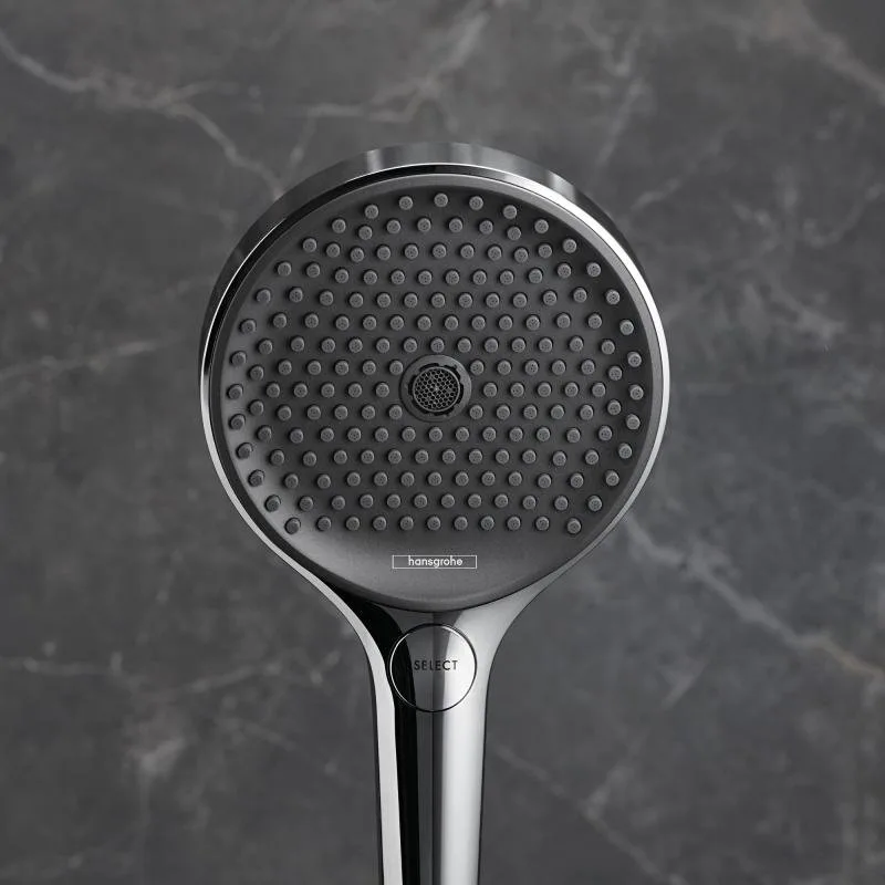 Душевой гарнитур Hansgrohe Rainfinity 26851000, хром Sancos — официальный сайт