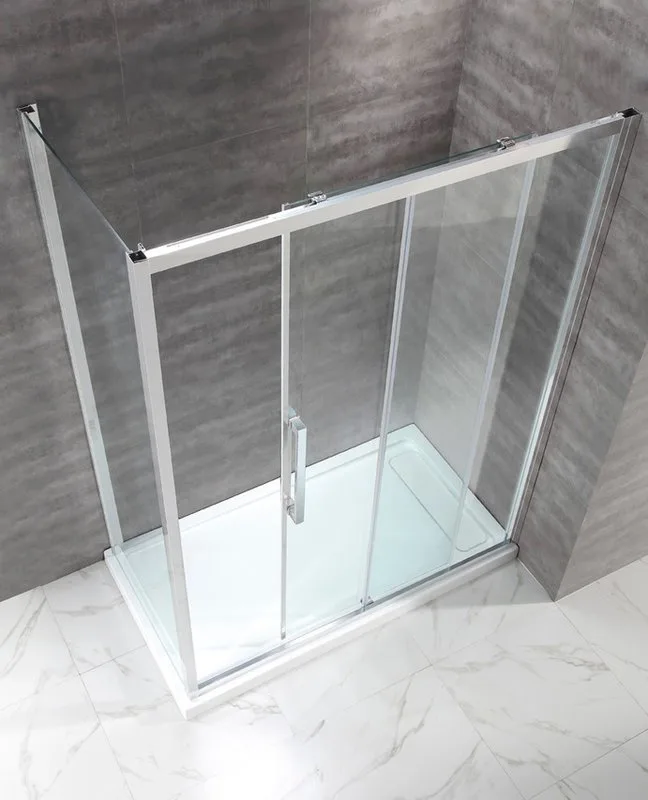 Душевой уголок Cezares Lux soft W AH1 130/100 C Cr IV Sancos — официальный сайт
