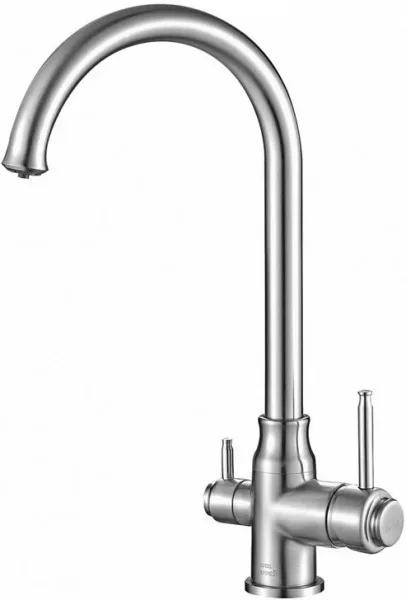 Смеситель для кухни Steel Hammer SH 763 CR Sancos — Оригинал