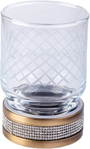 Стакан Boheme Royal Cristal Bronze настольный Sancos — Оригинал