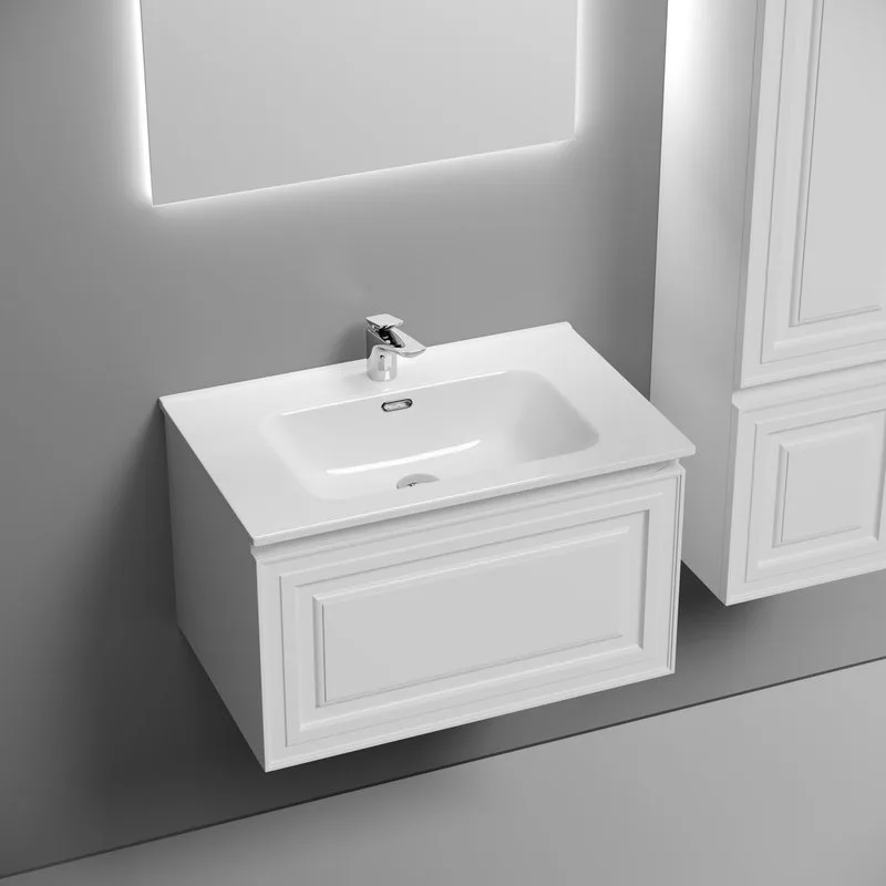 Тумба под раковину Sancos подвесная Very 70 Bianco VR70W Sancos — официальный сайт