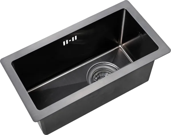 Дополнительная мойка Zorg Inox PVD 2344 grafit Sancos — Оригинал