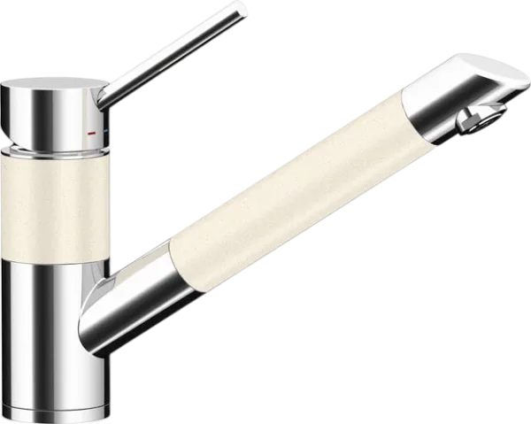 Смеситель для кухни Schock Cristadur SC-200-D выдвижной излив, магнолия Sancos — Оригинал