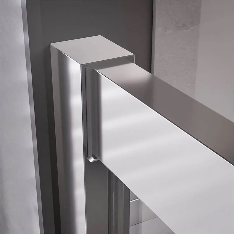 Душевой уголок Veconi Premium Trento PTC-20CH 110x80, профиль хром, стекло прозрачное Sancos — официальный сайт