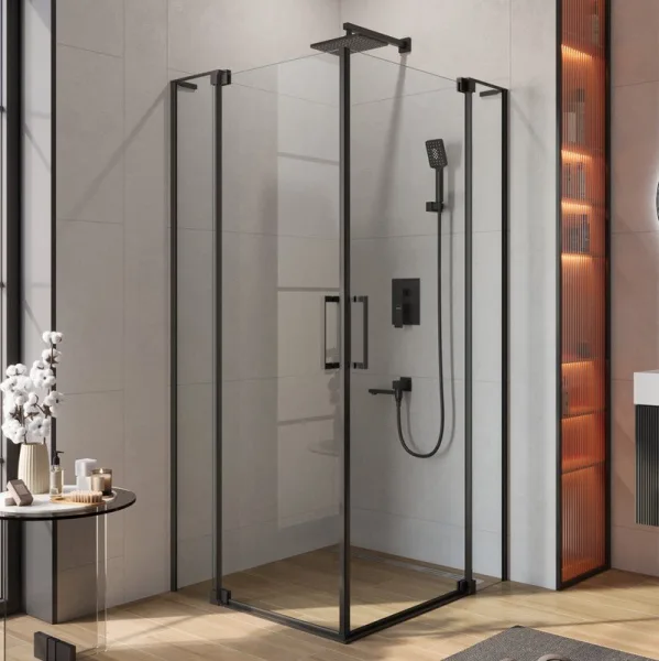 Душевой уголок Cezares Slider A 2 90/100 C NERO Sancos — Оригинал