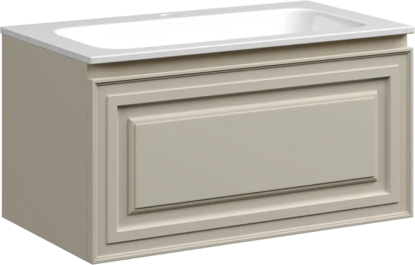 Тумба под раковину Sancos Very 80 подвесная Beige soft (капучино), VR80CE Sancos — Оригинал