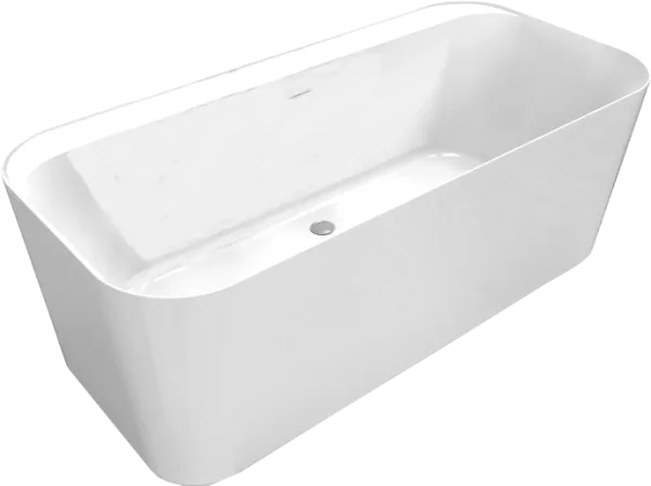 Акриловая ванна Allen Brau Infinity 1 170x80 см, отдельностоящая, белая, на ножках, со сливом-перели Sancos — Оригинал
