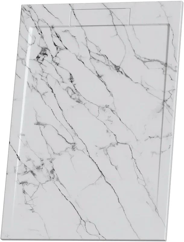 Поддон для душа RGW Stone Tray STL MW 100x80, белый мрамор Sancos — официальный сайт