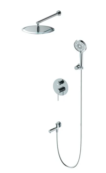 Душевой комплект Wonzon & Woghand WW-88939017-CR, С ВНУТРЕННЕЙ ЧАСТЬЮ, хром Sancos — Оригинал
