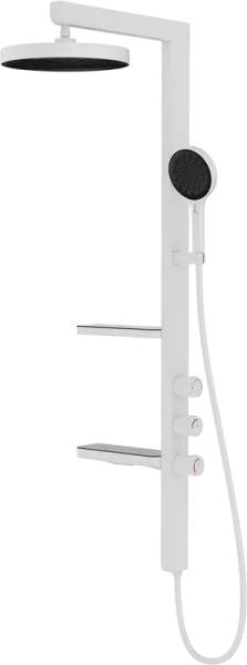 Душевая стойка Vincea Inspire VSFS-3I11W, белый Sancos — Оригинал