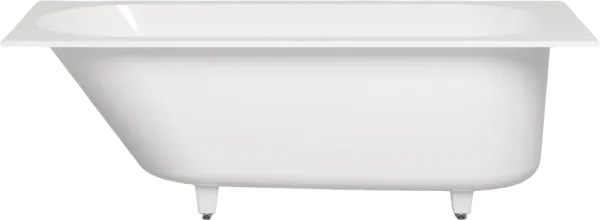 Ванна из искусственного камня Salini Ornella S-Sense 170x80 см, встраиваемая, белая, на ножках Sancos — Оригинал