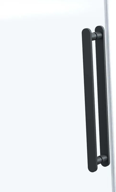 Душевая дверь в нишу Vincea Como Soft VDS-1CS110CLB 110 см профиль черный Sancos — официальный сайт