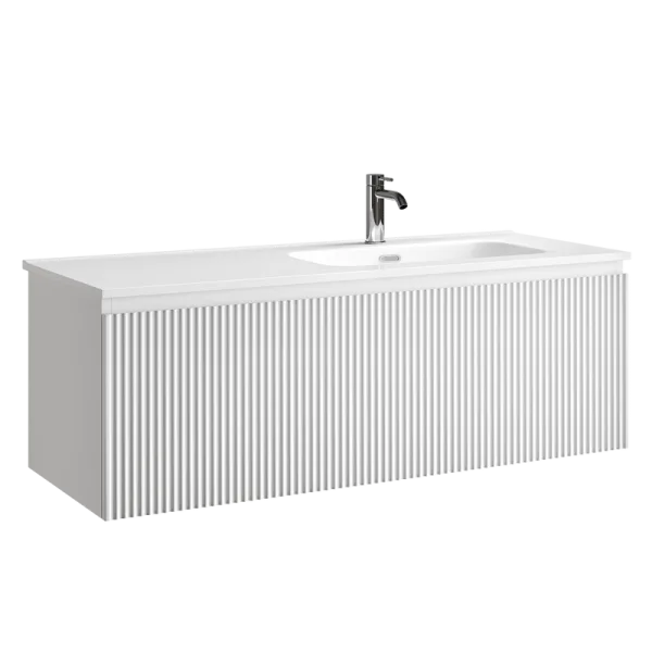 Тумба под раковину Sancos Snob R 1.0 120 подвесная Bianco (белый), SNR1.0120RW Sancos — Оригинал