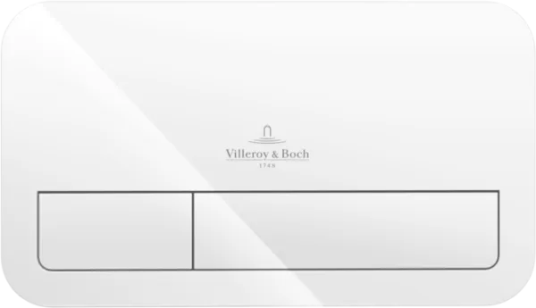 Кнопка смыва Villeroy & Boch Viconnect 9224 9068 белая Sancos — Оригинал