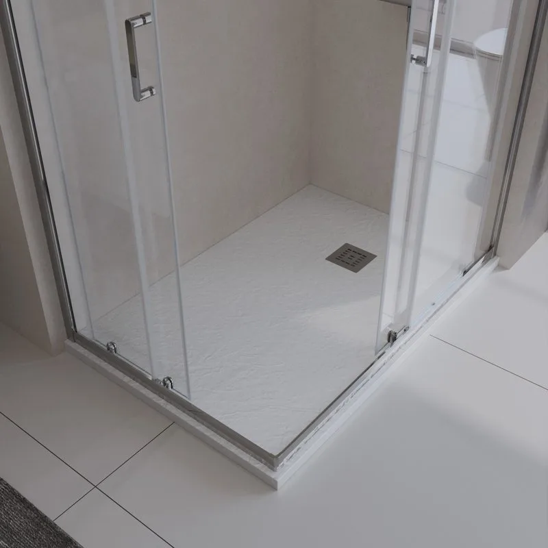 Поддон для душа BelBagno Uno AH 100х80, белый, с сифоном Sancos — официальный сайт