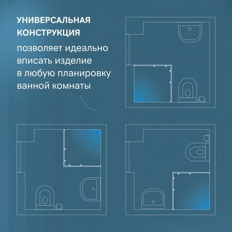 Душевой уголок AM.PM X-Joy W94G-403-12090-BТ 120х90 см, профиль черный матовый Sancos — официальный сайт